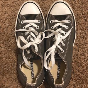 Grey Converse shoes ECU👟‼️